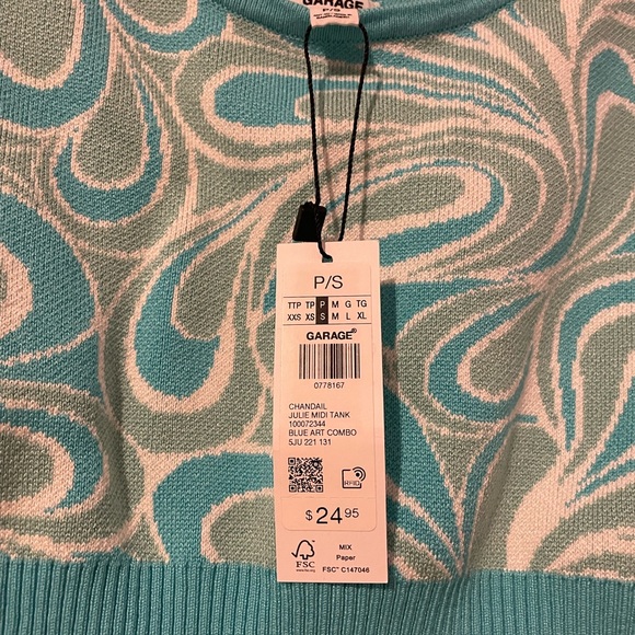 Garage Cropped Tank - Picture 2 of 2